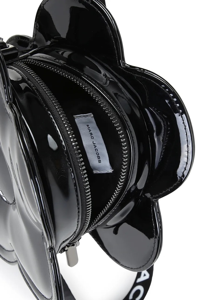 MARC JACOBS crossbody torba za djecu od imitacije kože crna W61090