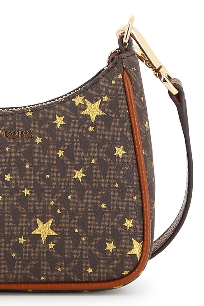 Torba za djecu od imitacije kože Michael Kors R30818 smeđa