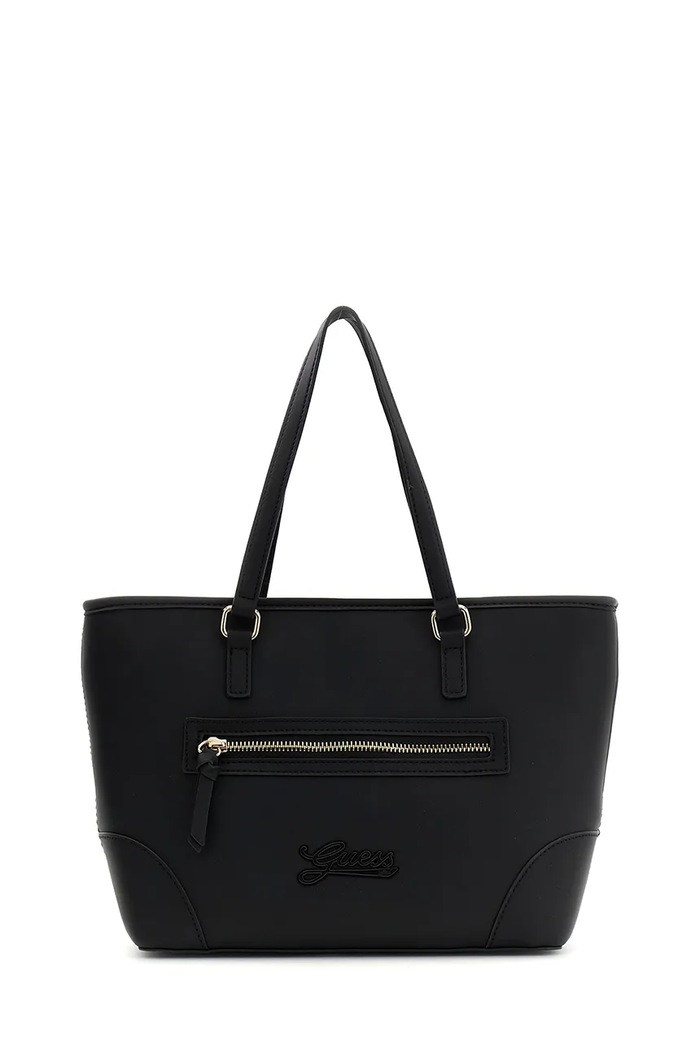 Guess torebka shopper dziecięca z imitacji skóry J6YZ14.W2535.9BY2 czarny AW26