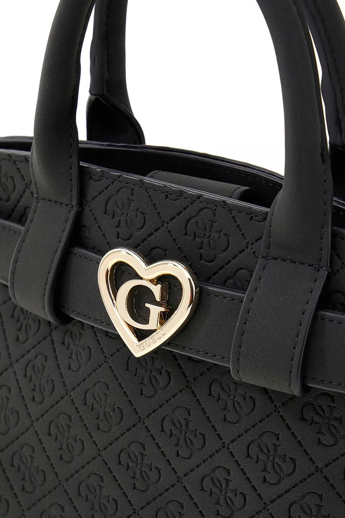 Guess torebka tote dziecięca z imitacji skóry czarny J6YZ09.W2514.9BY2