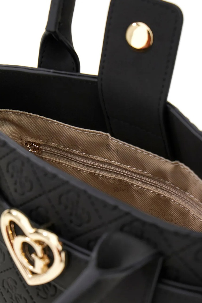 Guess torebka tote dziecięca z imitacji skóry J6YZ09.W2514.9BY2 czarny