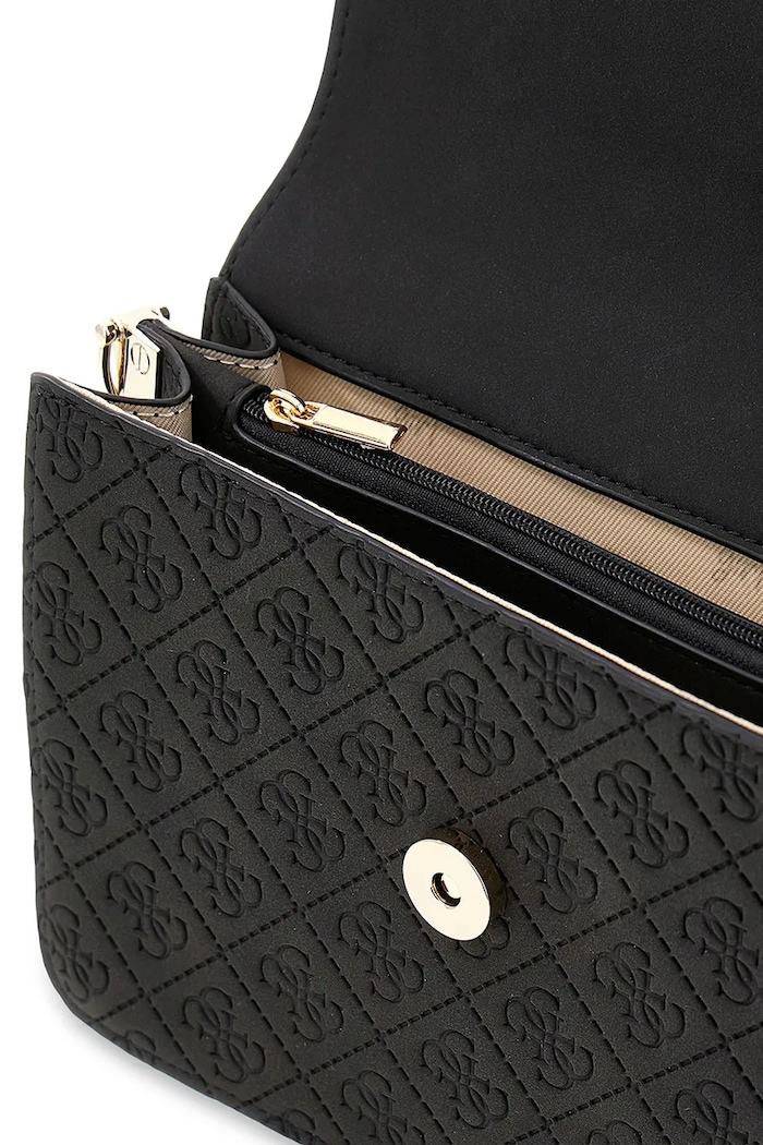 Guess torebka crossbody dziecięca z imitacji skóry czarny J6YZ08.W2513.9BY2