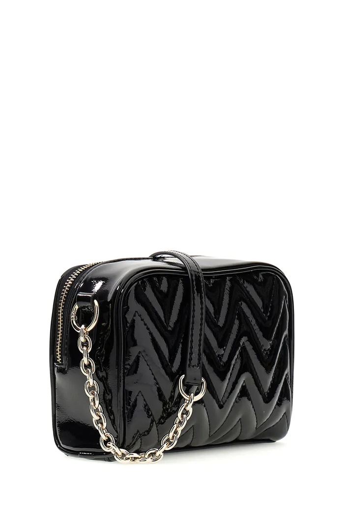 Guess torebka crossbody dziecięca z imitacji skóry J6YZ07.W3001.9BY2 czarny AW26