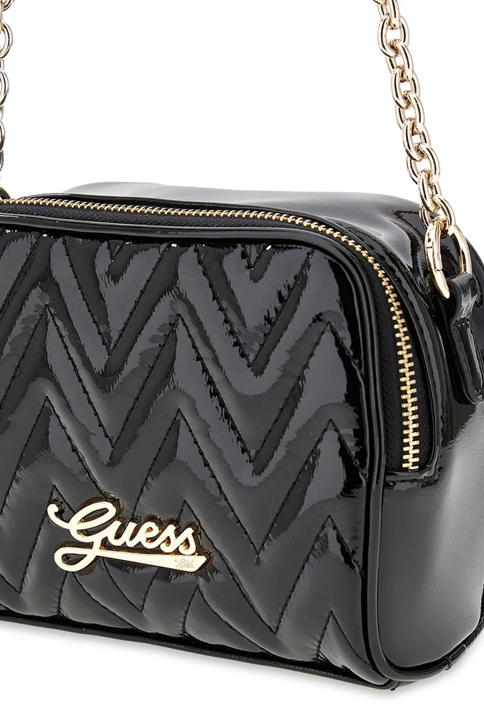 Dziewczynka Guess torebka crossbody dziecięca z imitacji skóry J6YZ07.W3001.9BY2 czarny