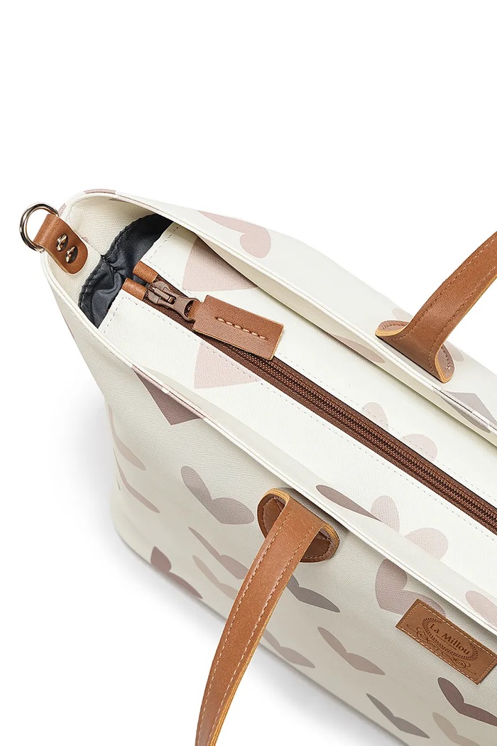 La Millou Torba HEARTBEAT BEIGE 151537 bež AW26