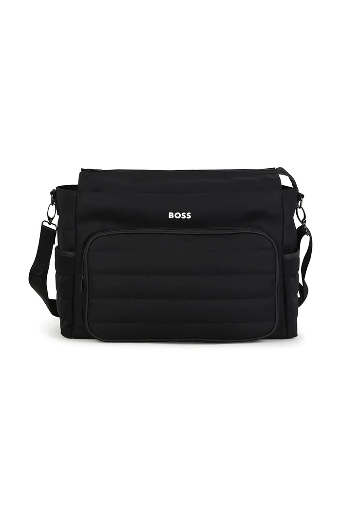 BOSS Torba za kolica za bebe J53562 crna AW26