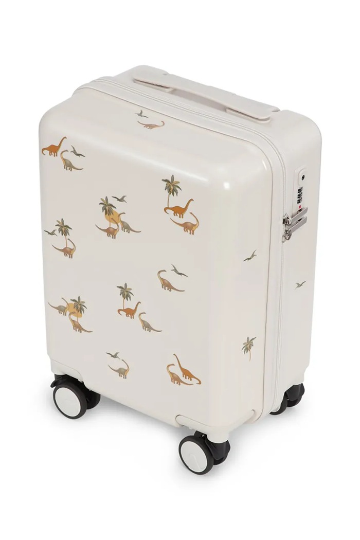 Konges Sløjd Trdi kovček TRAVEL SUITCASE KS103028.9BY2 bela AW26