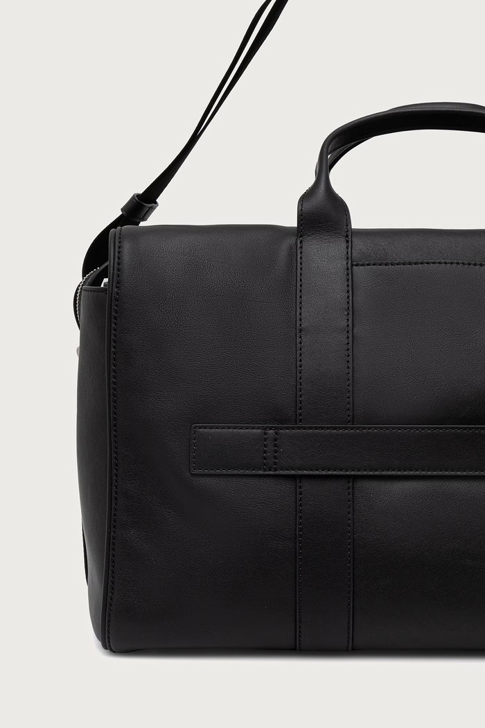 Akcesoria Michael Kors Torba podróżna męska skórzana NICHOLAS 33F6TNIU9L czarny