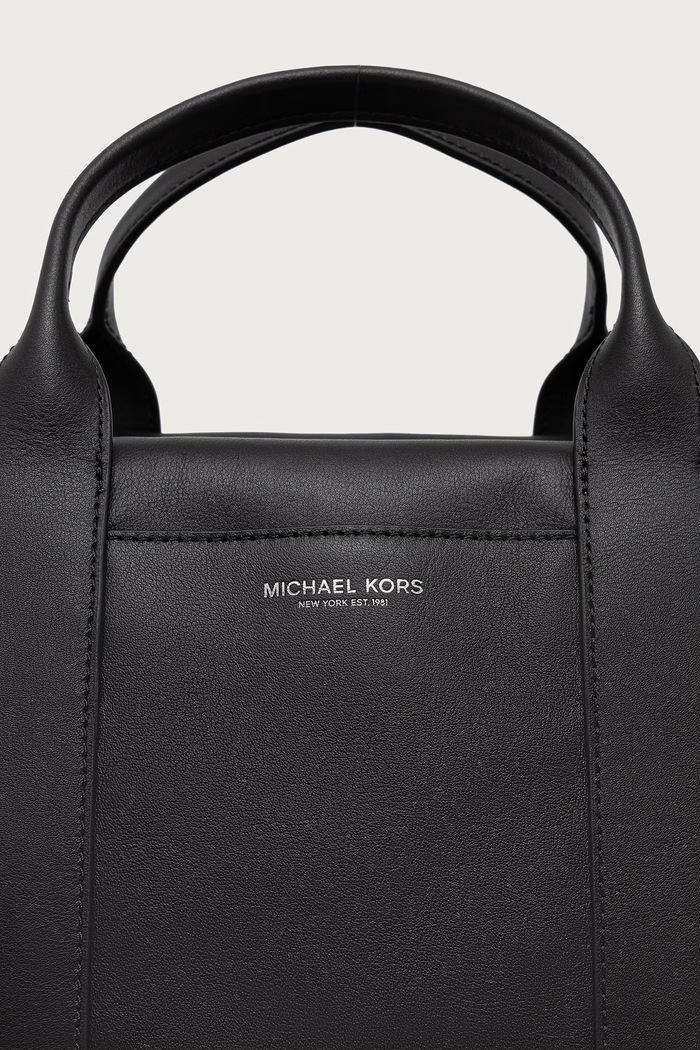 Torba podróżna męska skórzana NICHOLAS Michael Kors 33F6TNIU9L czarny