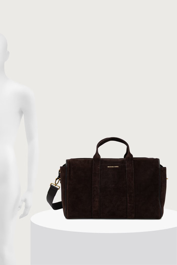 Michael Kors Torba podróżna męska zamszowa NICHOLAS 33F6GNIU9S