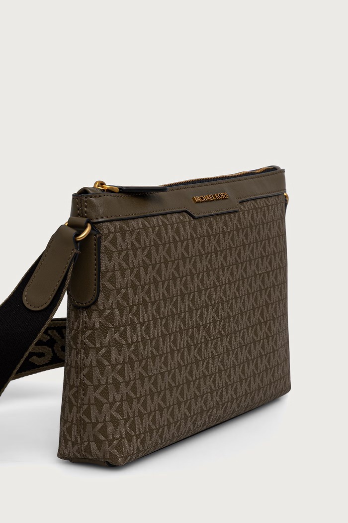 Michael Kors Saszetka męska HUDSON 33F6GHDM1B zielony AW26