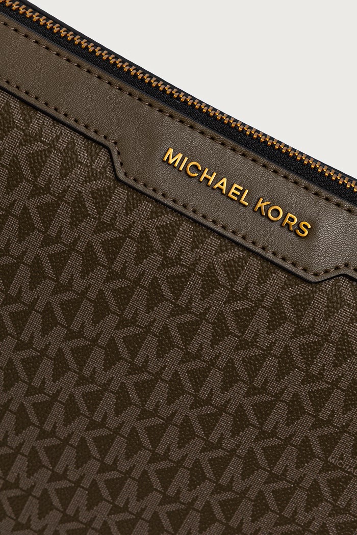 Saszetka męska HUDSON Michael Kors 33F6GHDM1B zielony