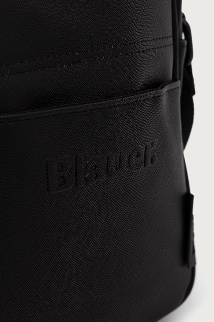 Saszetka męska z imitacji skóry Blauer F6FORT03.WAL czarny