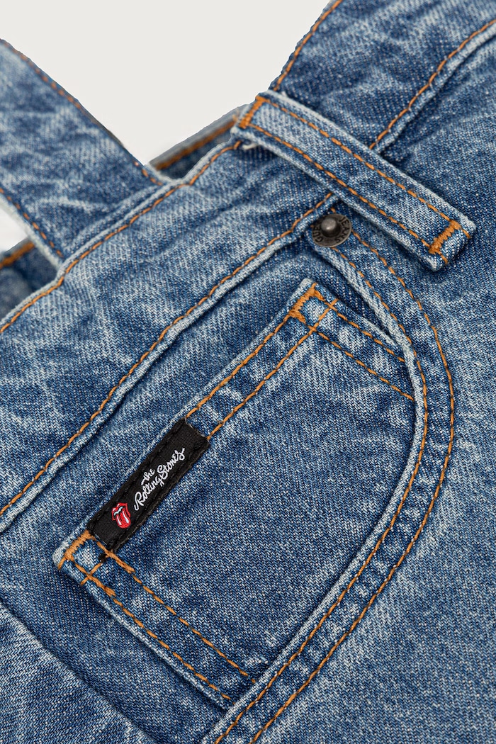 Torba materiałowa męska jeansowa Guess Jeans M6BZ08.D1886 niebieski