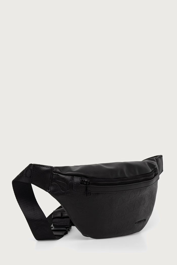 Scotch & Soda Nerka męska z imitacji skóry SCHB5045 czarny AW26