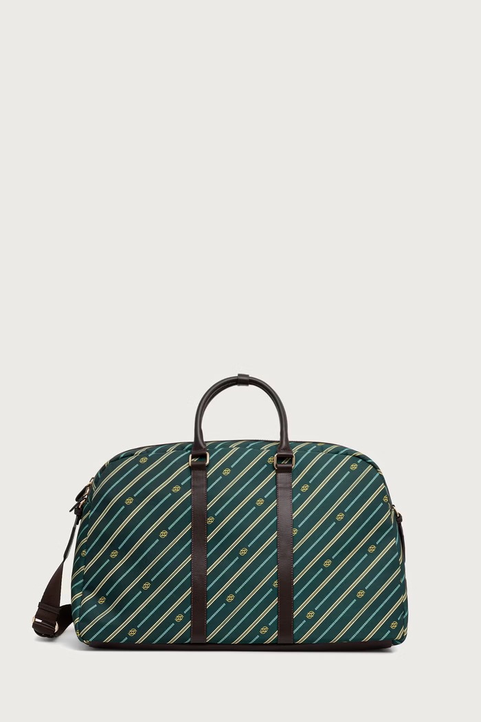 Drôle de Monsieur Torba męska Weekender Monogramme zielony M.AC210.NY002