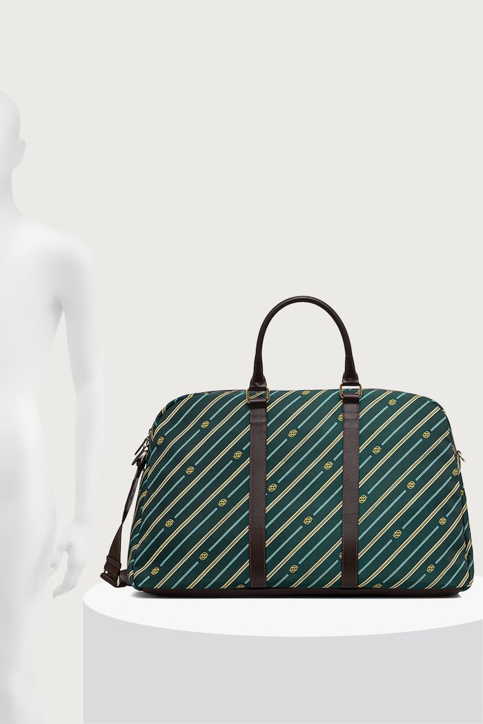 Drôle de Monsieur Чанта мъжка Weekender Monogramme M.AC210.NY002
