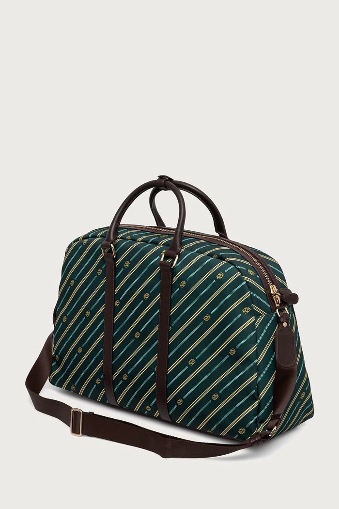 Akcesoria Drôle de Monsieur Torba męska Weekender Monogramme M.AC210.NY002 zielony