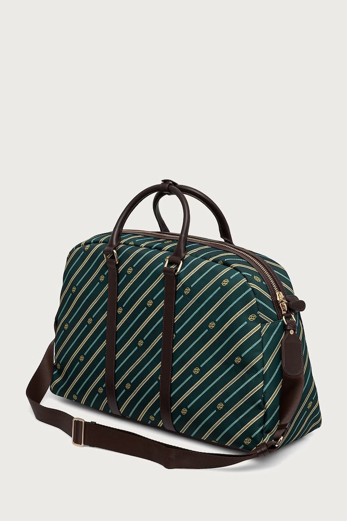 Akcesoria Drôle de Monsieur Torba męska Weekender Monogramme M.AC210.NY002 zielony
