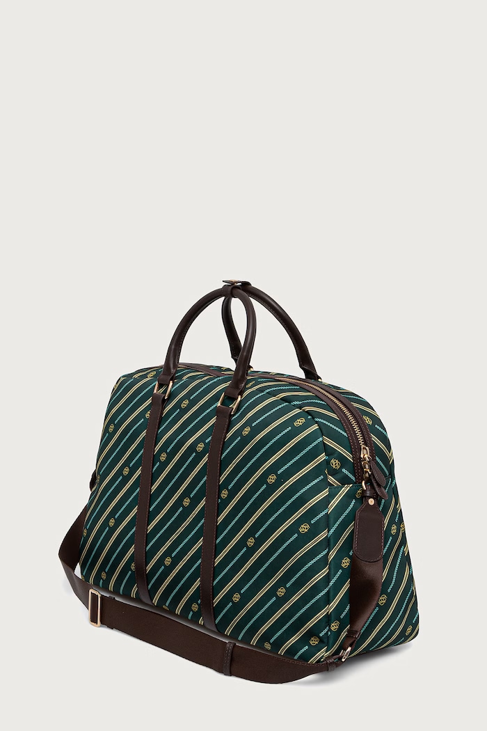 Аксесоари Drôle de Monsieur Чанта мъжка Weekender Monogramme M.AC210.NY002 зелен