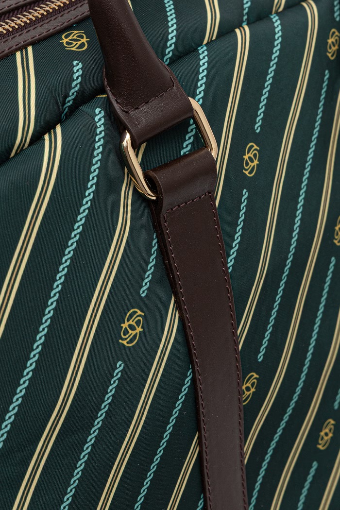 Torba męska Weekender Monogramme Drôle de Monsieur M.AC210.NY002 zielony