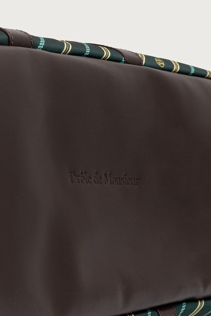 Чанта мъжка Weekender Monogramme Drôle de Monsieur зелен M.AC210.NY002