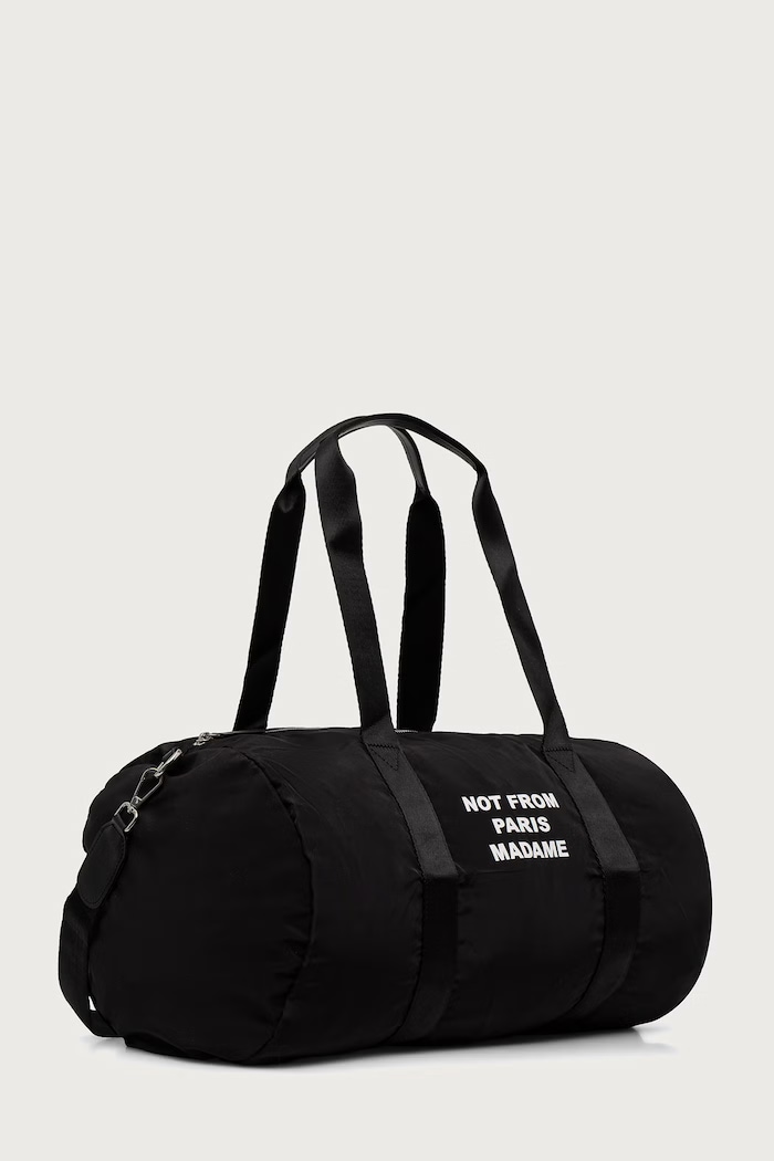 Drôle de Monsieur Slogan Gym borsa da uomo M.AC213.NY003 nero AW26