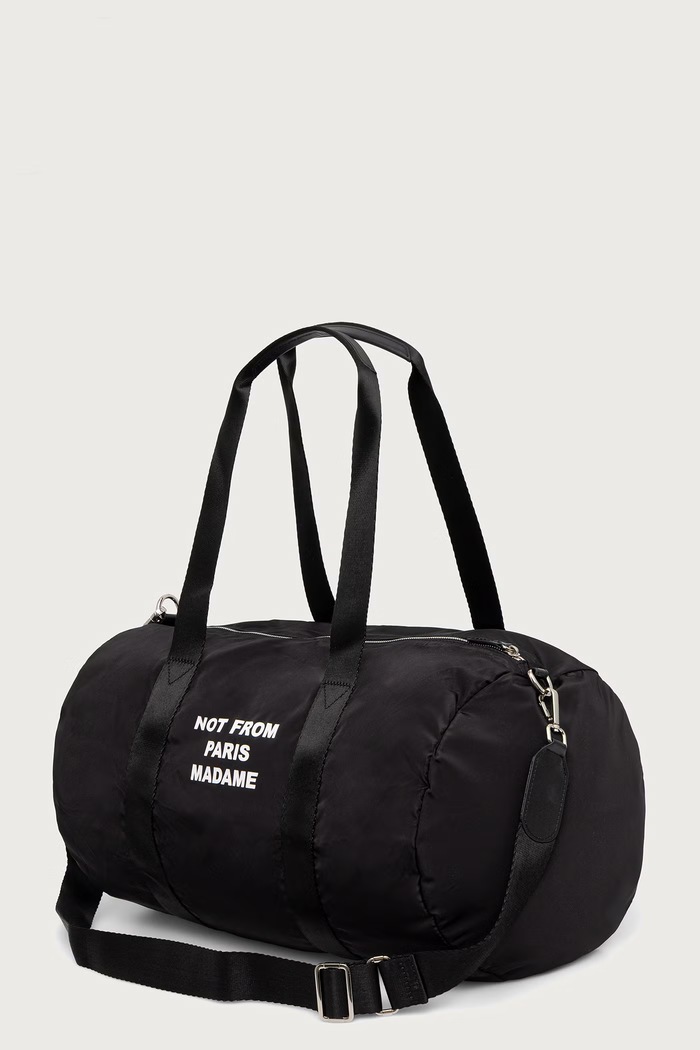Akcesoria Drôle de Monsieur Torba męska Slogan Gym M.AC213.NY003 czarny