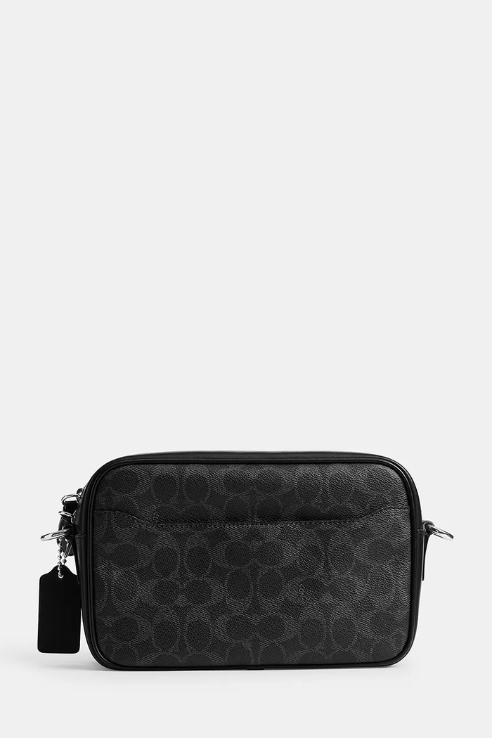Coach Nerka męska skórzana CFT69 czarny AW26