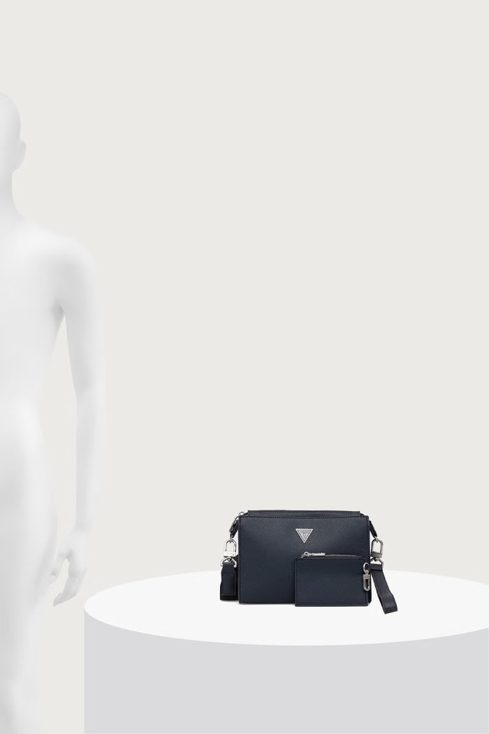 Guess Чанта през рамо мъжка от имитация на кожа MILANO HMMISL.P6457