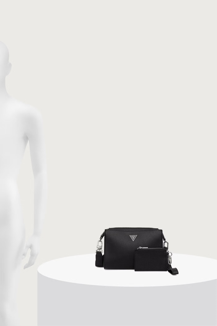 Guess Чанта през рамо мъжка от имитация на кожа MILANO HMMISL.P6457