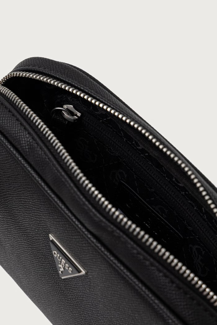 Bustina in similpelle MILANO Guess nero HMMISL.P6450