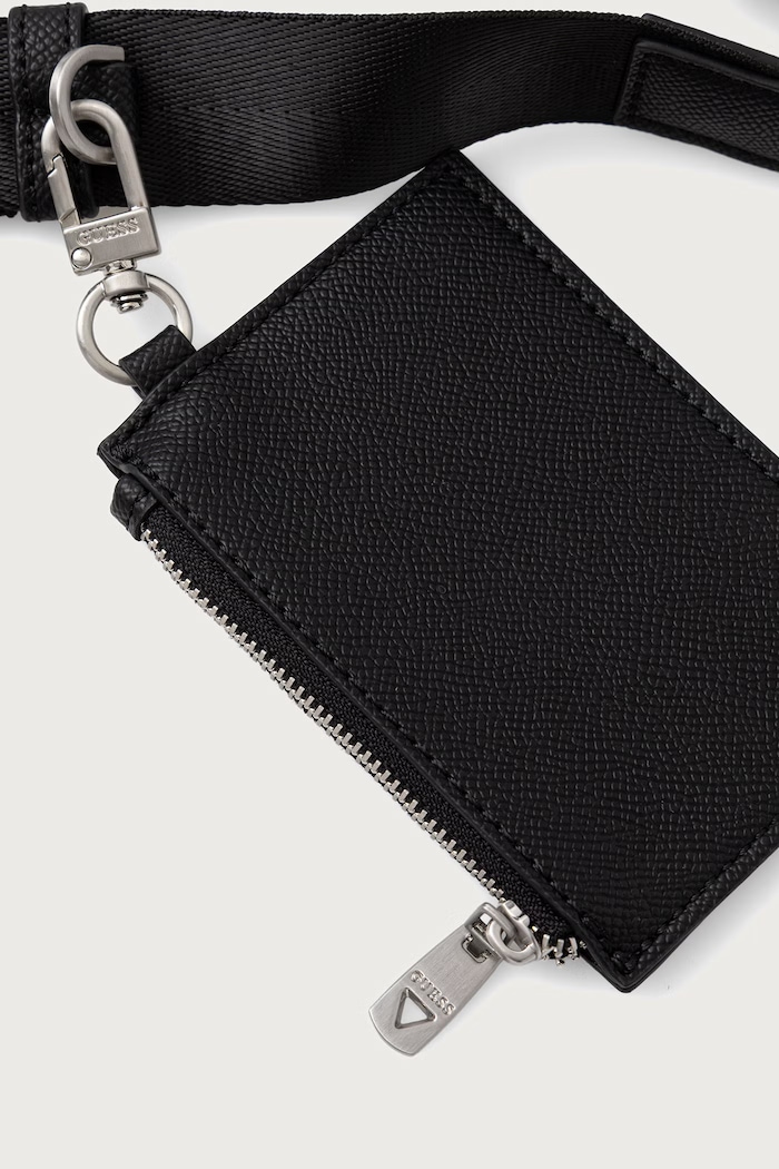Bustina in similpelle MILANO Guess nero HMMISL.P6423
