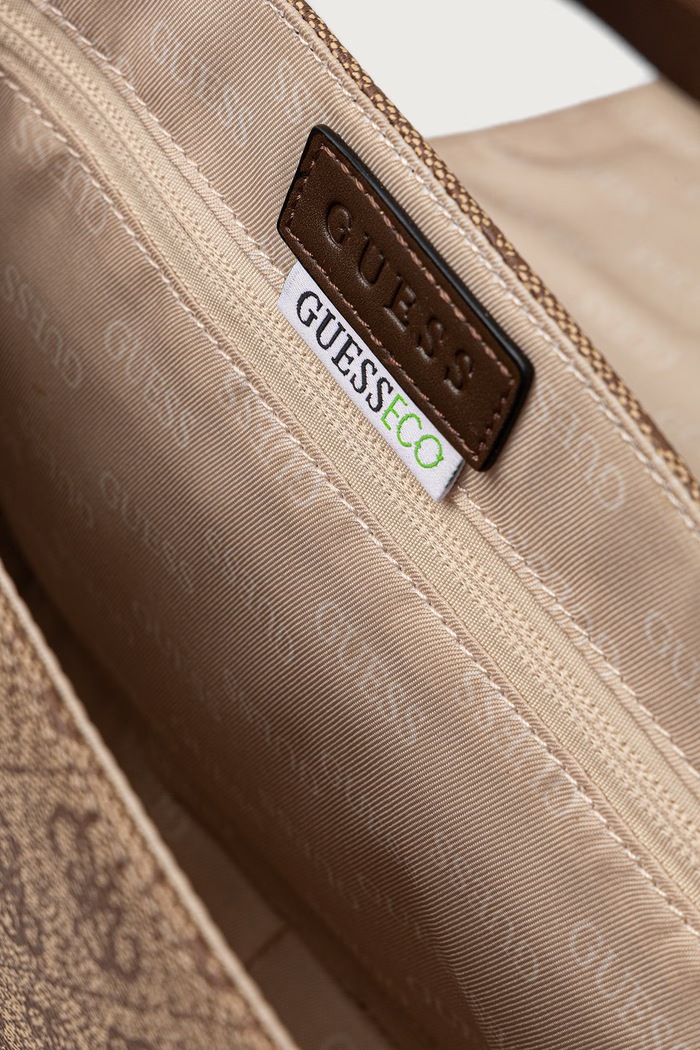 Taška z imitácie kože MILANO Guess béžová HMMILO.P6464