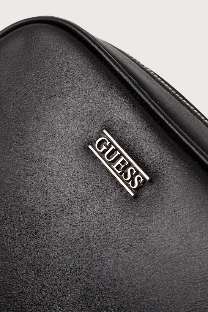 Чанта през рамо от имитация на кожа BOSTON Guess HMBOSH.P6450 черен