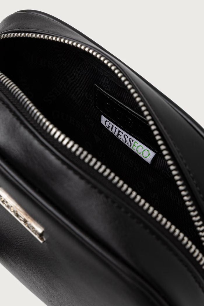 Чанта през рамо от имитация на кожа BOSTON Guess черен HMBOSH.P6450