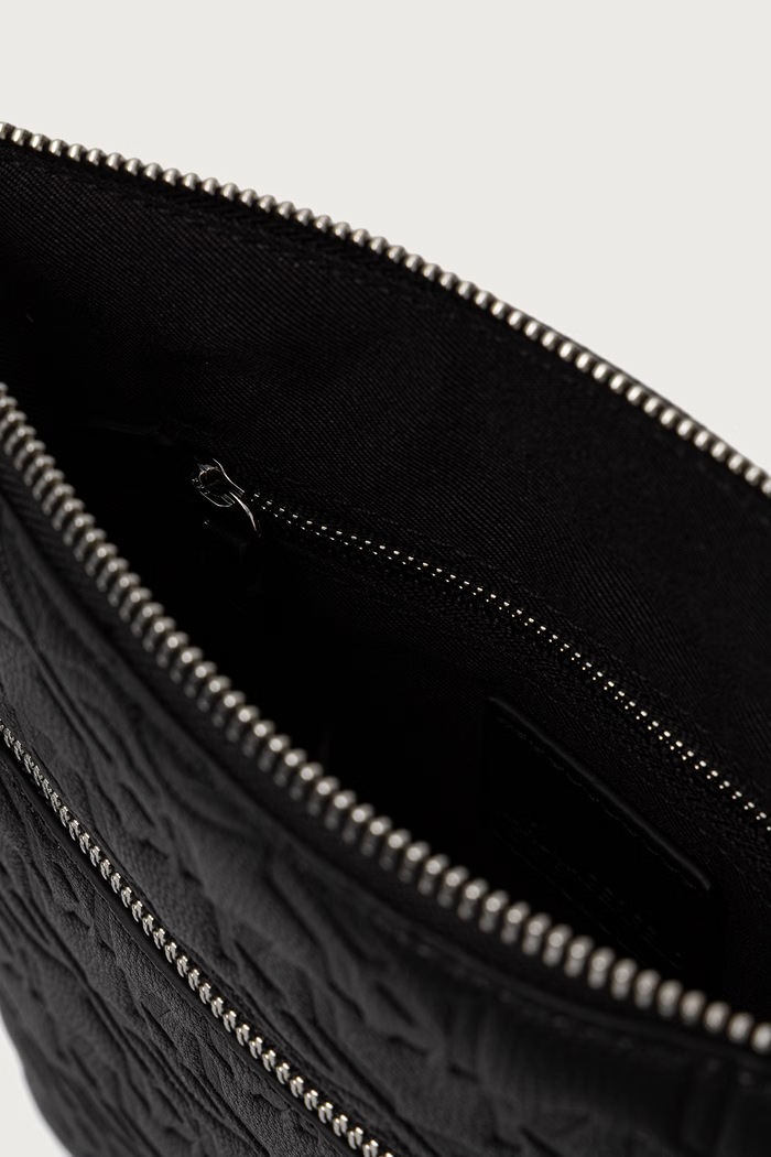 Taštička pánská z imitace kůže Karl Lagerfeld Jeans černá B4M30302