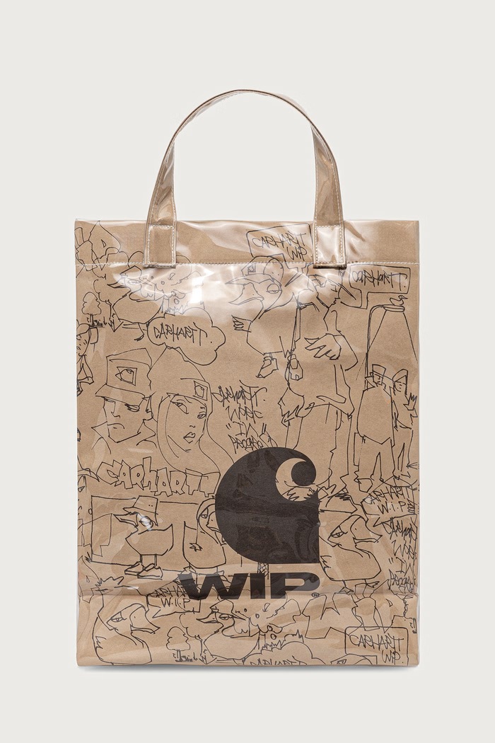 Carhartt WIP Blinkerfluid Paper Bag сумка чоловіча коричневий I037353