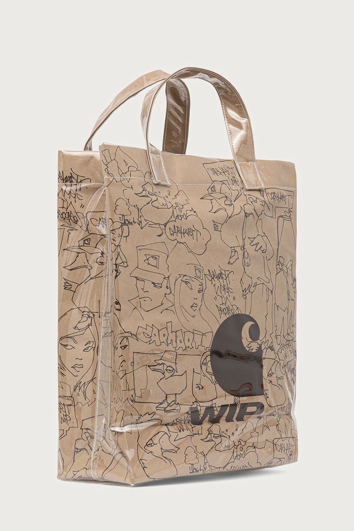Carhartt WIP Blinkerfluid Paper Bag сумка чоловіча I037353 коричневий AW26
