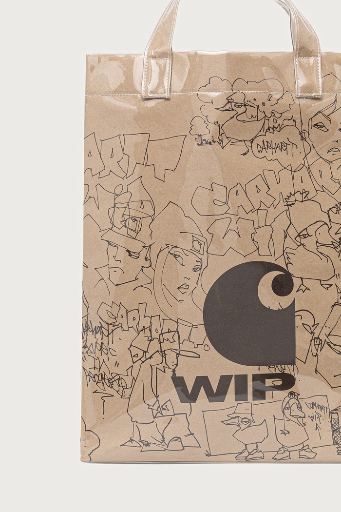 Аксесуари Carhartt WIP Blinkerfluid Paper Bag сумка чоловіча I037353 коричневий