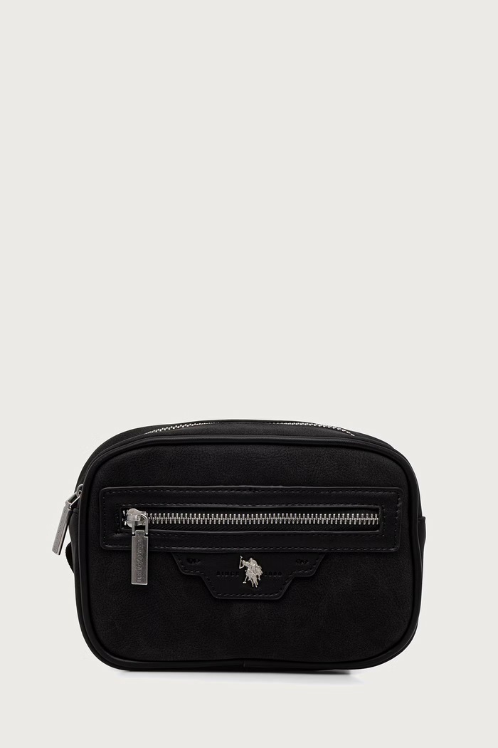 U.S. Polo Assn. Nerka męska z imitacji skóry NASSAU czarny BIU269411MVP