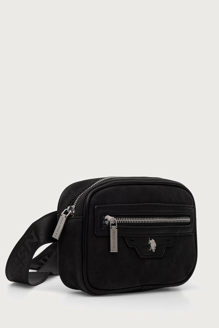 U.S. Polo Assn. Nerka męska z imitacji skóry NASSAU BIU269411MVP czarny AW26