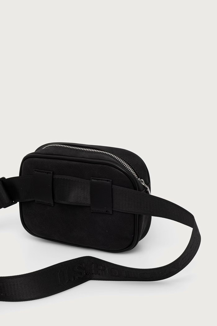 Akcesoria U.S. Polo Assn. Nerka męska z imitacji skóry NASSAU BIU269411MVP czarny