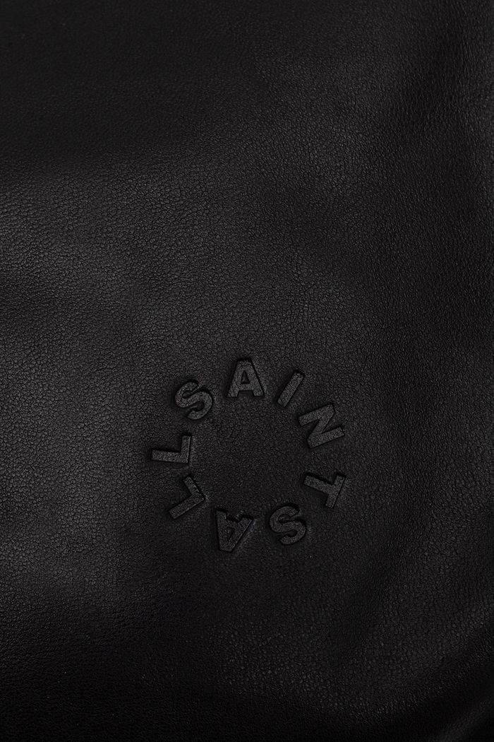 Torba męska skórzana KIT LEATHER BACKPACK AllSaints M062XF czarny
