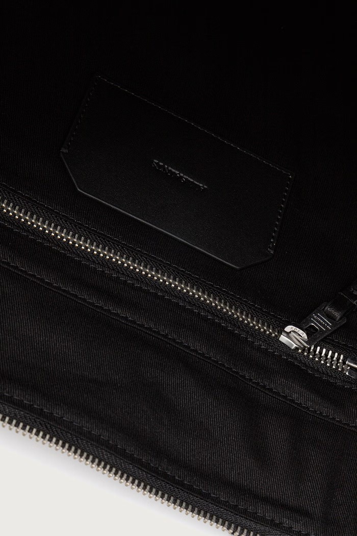 Torba męska skórzana KIT LEATHER BACKPACK AllSaints czarny M062XF
