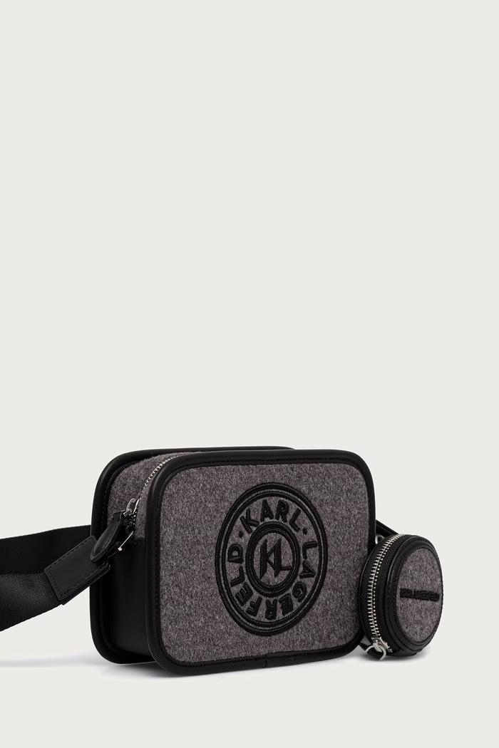 Karl Lagerfeld Saszetka męska B4M30218 szary AW26