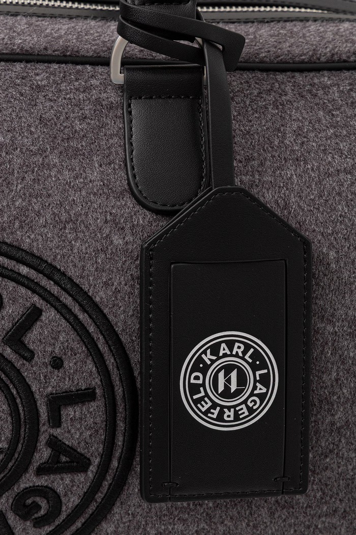 Torba męska Karl Lagerfeld szary B4M30220