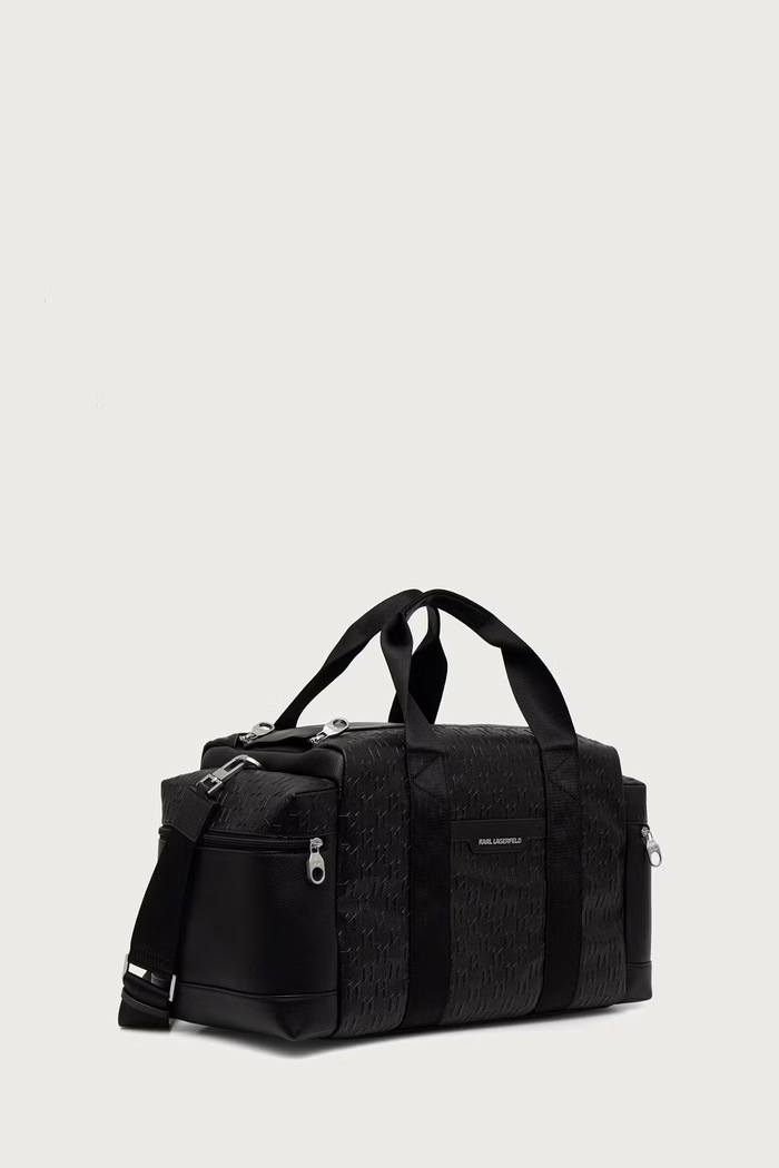 Karl Lagerfeld Torba za muškarce od imitacije kože B4M30226 crna AW26