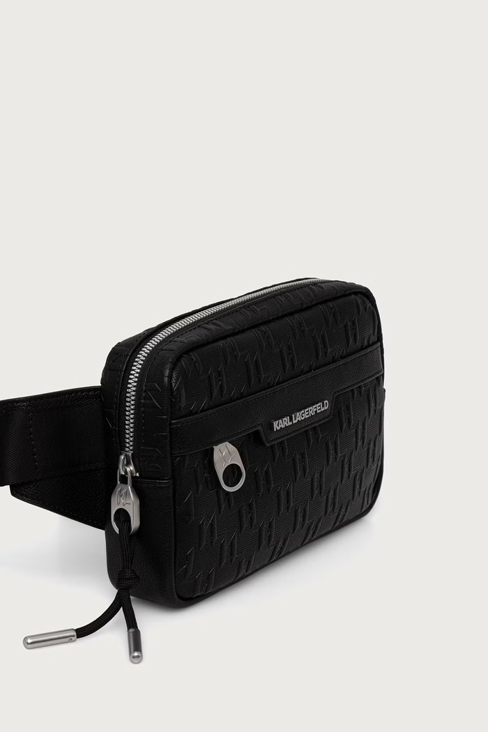 Karl Lagerfeld Чанта за кръста мъжка B4M30228 черен AW26