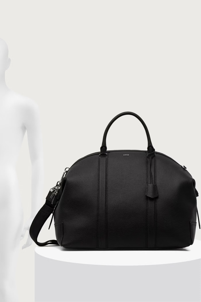 BOSS Putna torba za muškarce od kože Derwil_Holdall 50573152